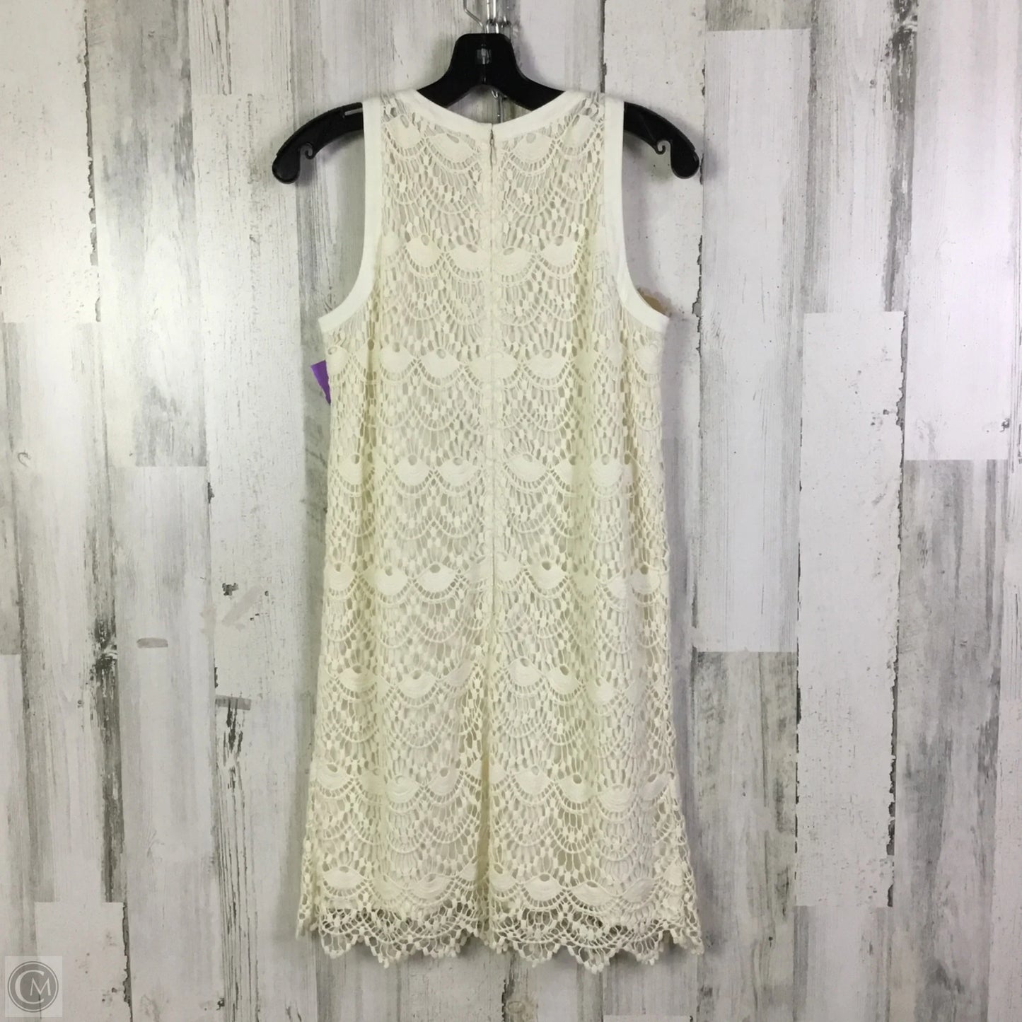 Dress Casual Short By Loft In Cream, Size: Xs