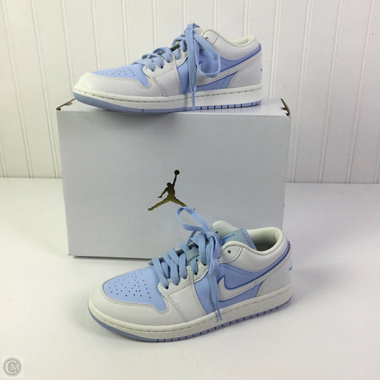 Shoes Sneakers By Nike In Blue & White, Size: 7