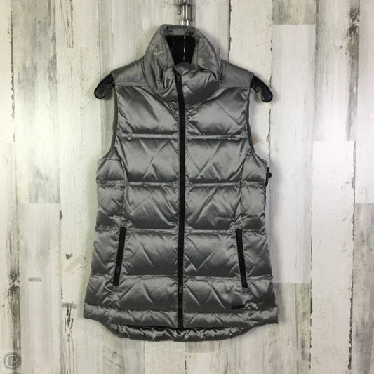 Vest Puffer & Quilted By Athleta In Silver, Size: Xs