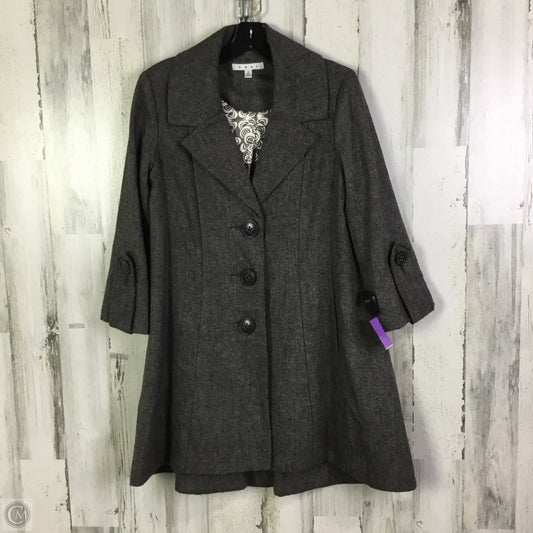 Coat Peacoat By Cabi In Grey, Size: Xs