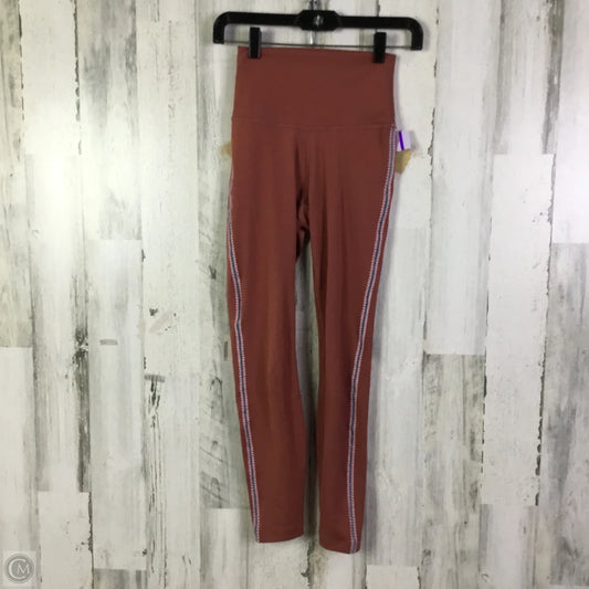 Athletic Leggings By Nike Apparel In Pink, Size: Xs