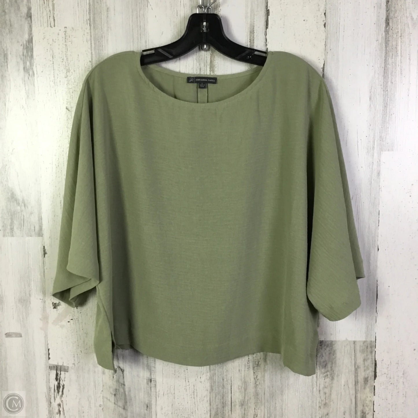 Lounge Set Pants By Adrianna Papell In Green, Size: L