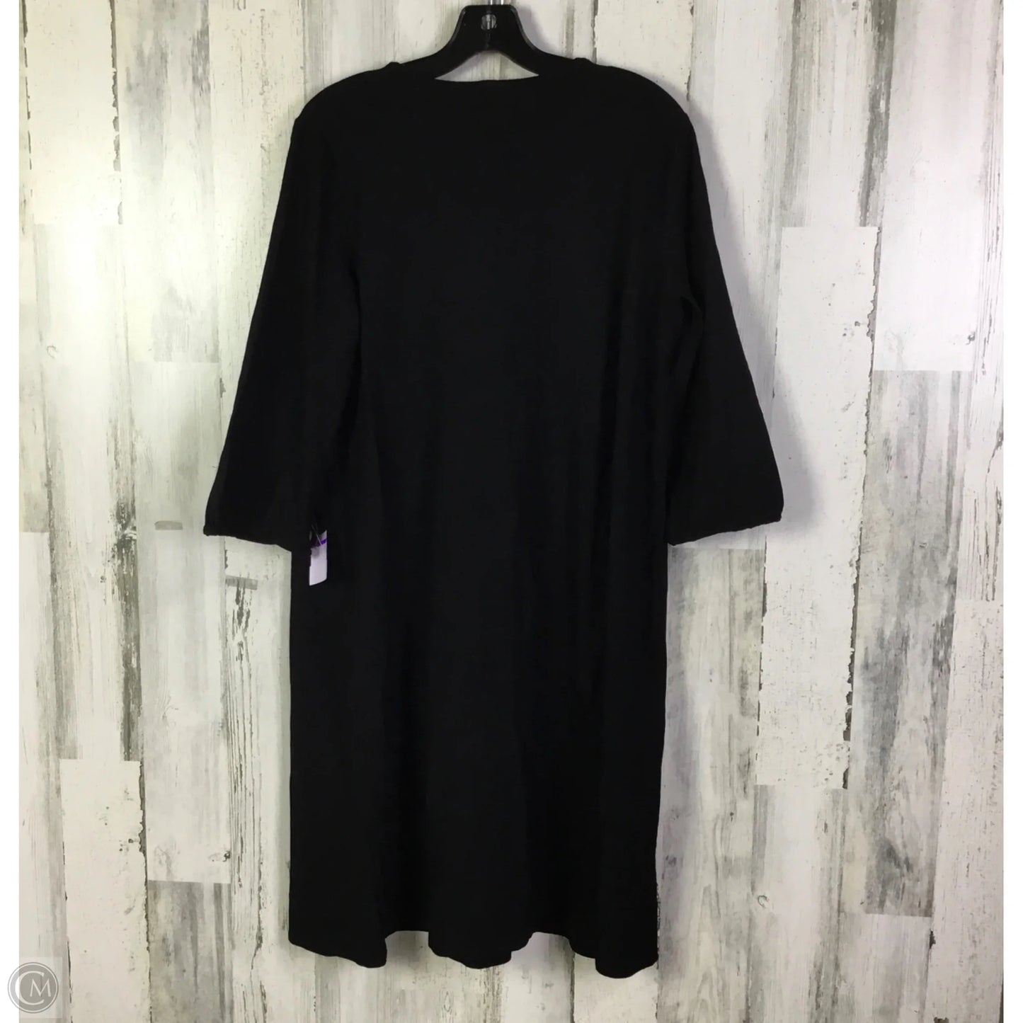 Dress Casual Short By Eileen Fisher In Black, Size: L