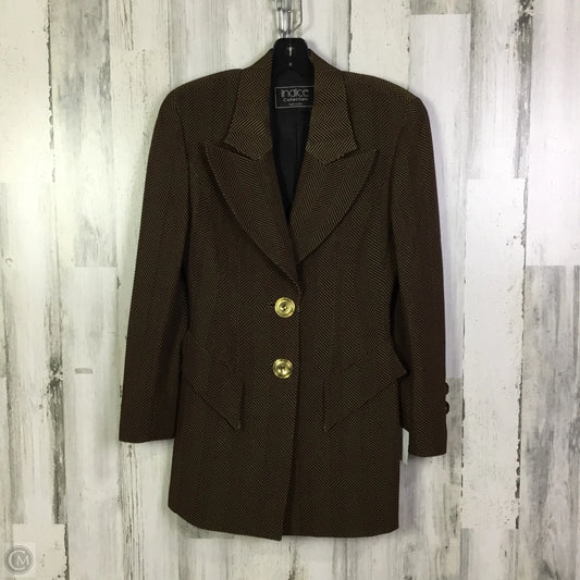 Blazer By Clothes Mentor In Bronze, Size: S