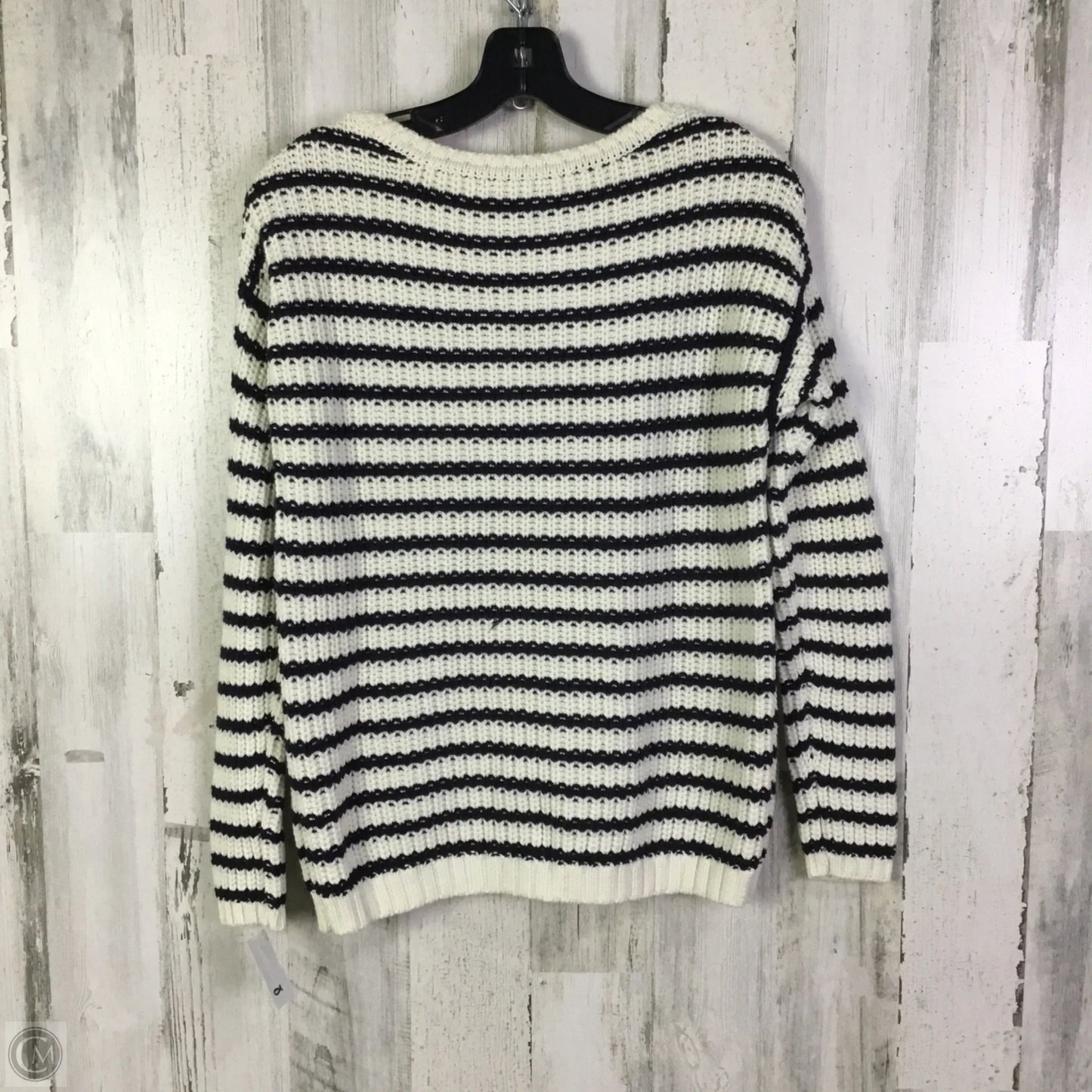 Sweater By Tommy Hilfiger In Blue & White, Size: S
