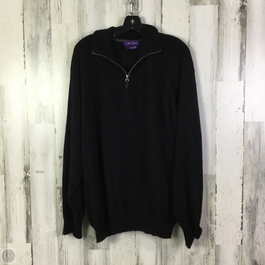 Sweater Cashmere By Clothes Mentor In Black, Size: Xxl