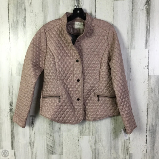 Jacket Puffer & Quilted By Clothes Mentor In Pink, Size: M