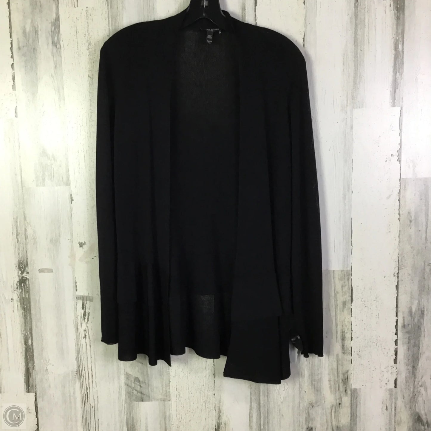 Cardigan By Eileen Fisher In Black, Size: Mp