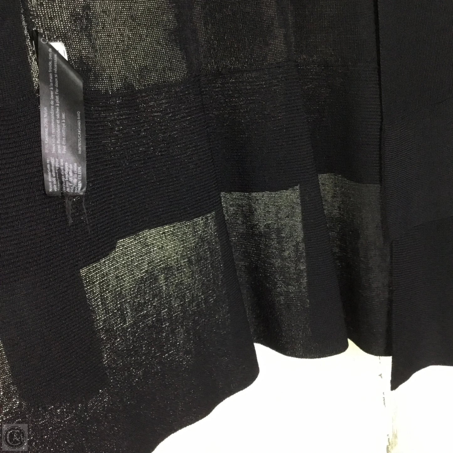 Cardigan By Eileen Fisher In Black, Size: Mp