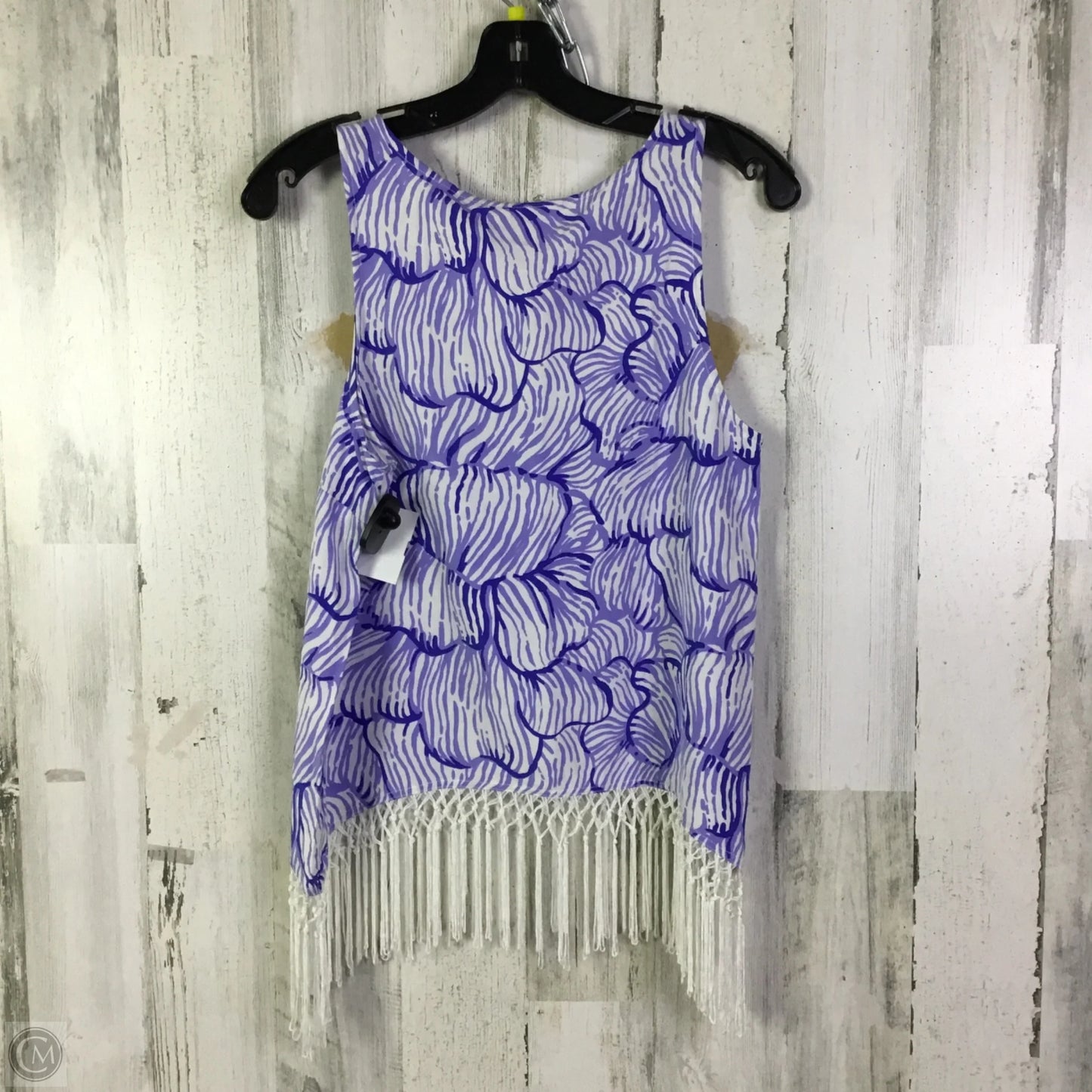 Shorts Designer By Lilly Pulitzer In Blue & White, Size: S