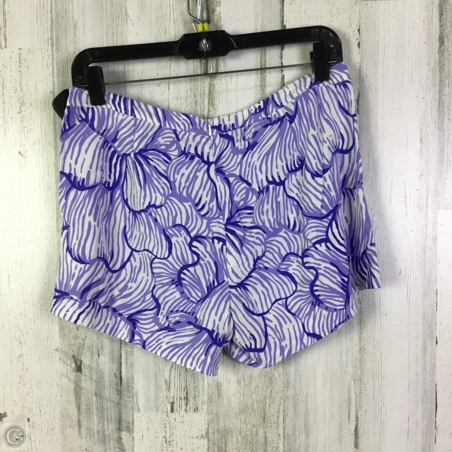 Shorts Designer By Lilly Pulitzer In Blue & White, Size: S
