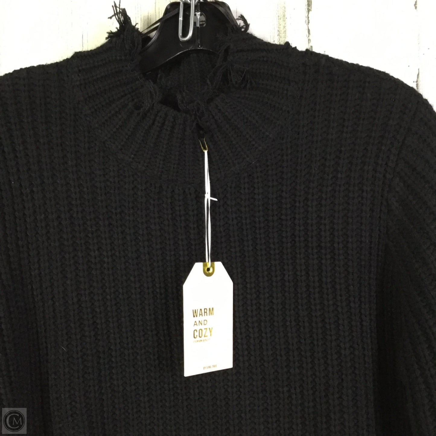 Sweater By Love Tree In Black, Size: M