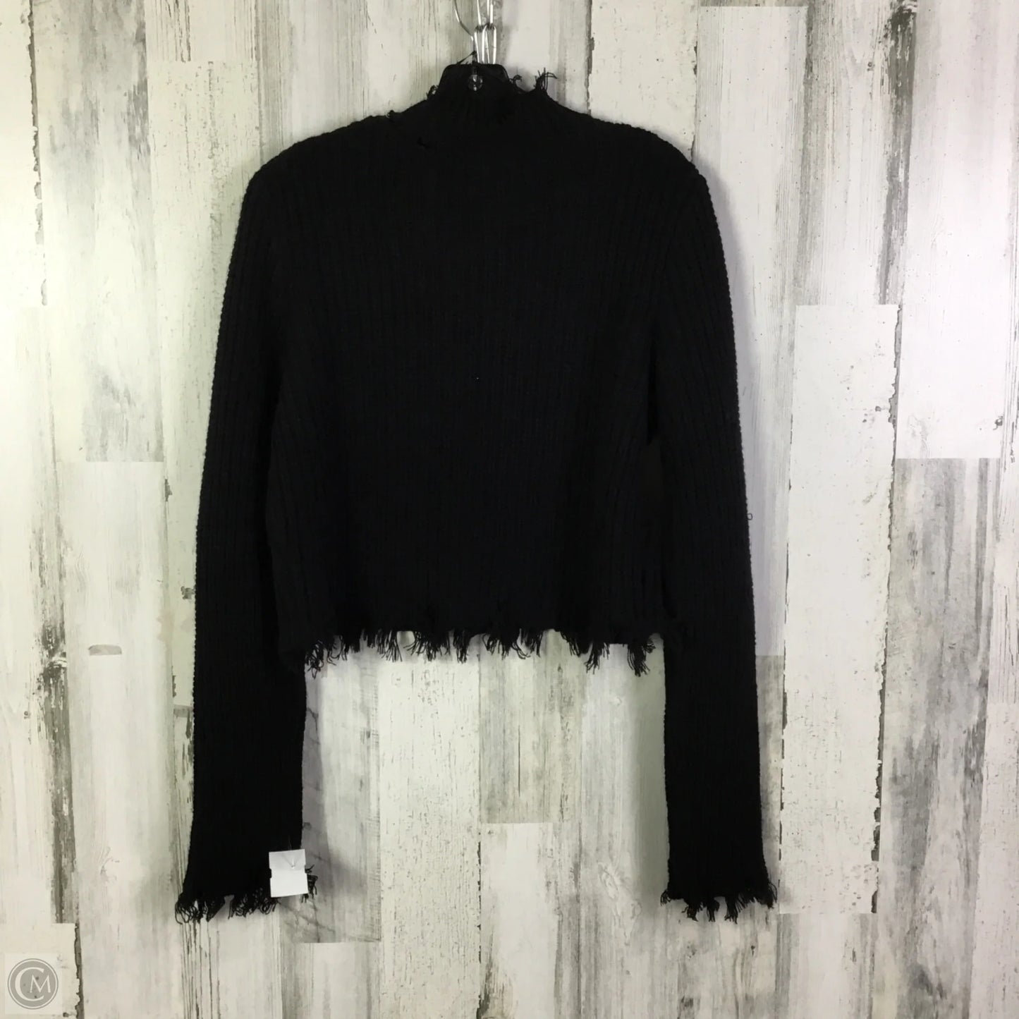 Sweater By Love Tree In Black, Size: M