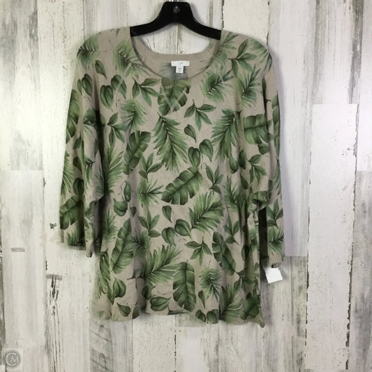Sweater By J. Crew In Green, Size: L