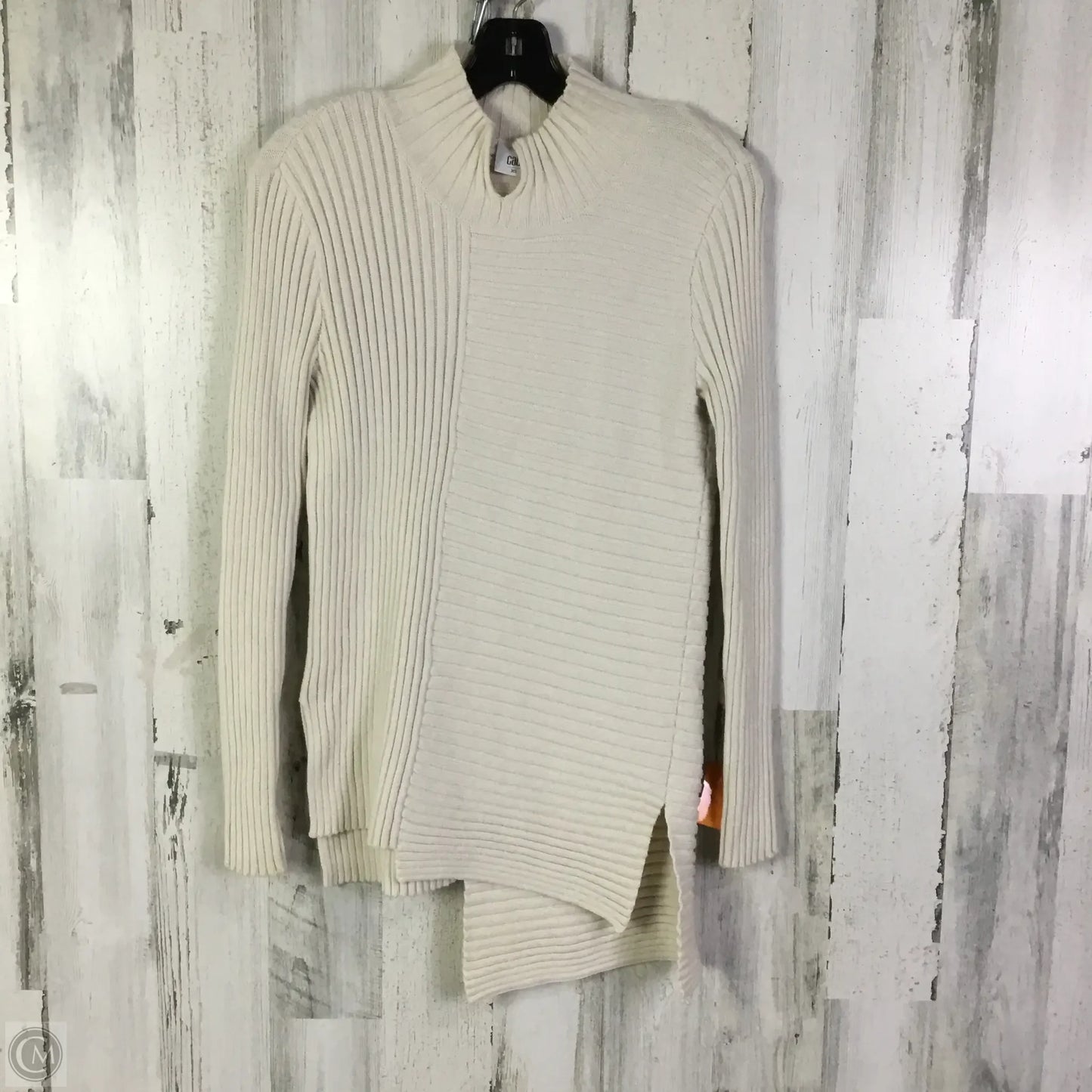 Tunic Long Sleeve By Cabi In Cream, Size: Xs