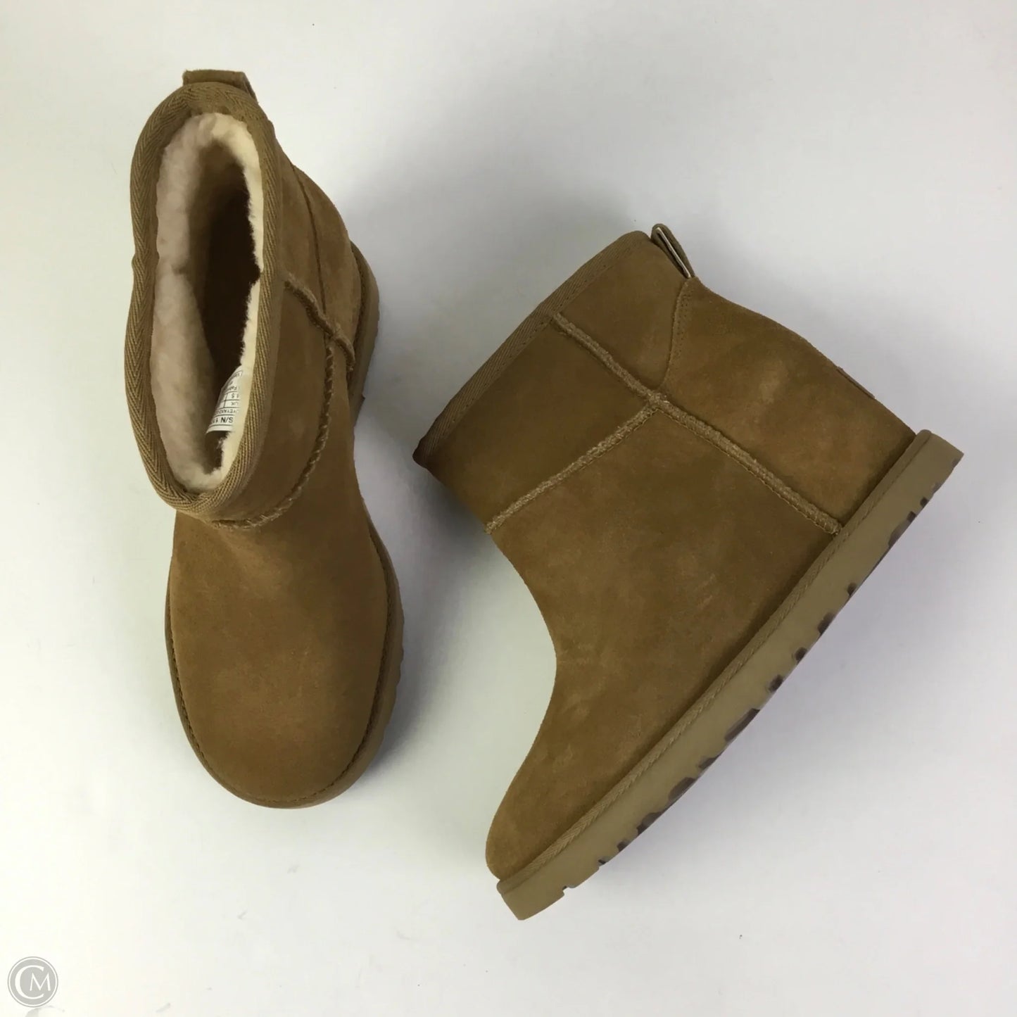 Boots Designer By Ugg In Tan, Size: 6.5