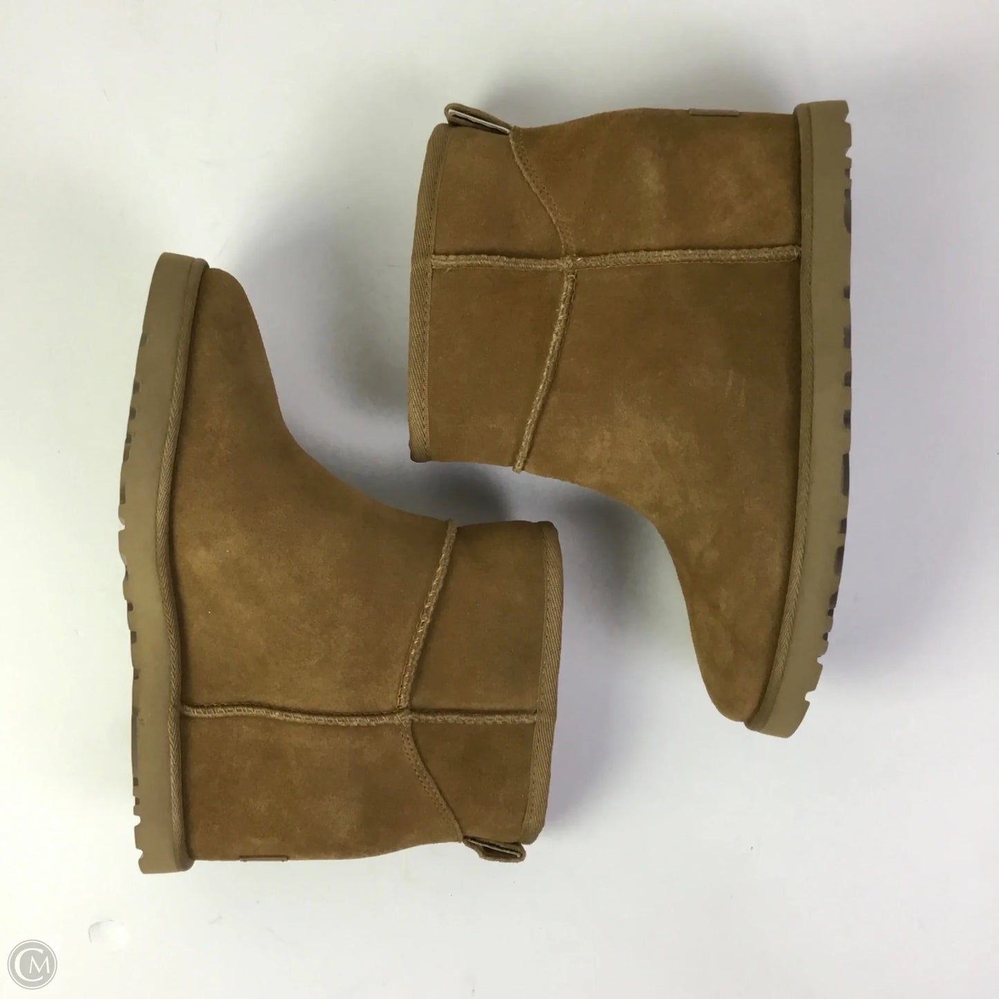Boots Designer By Ugg In Tan, Size: 6.5