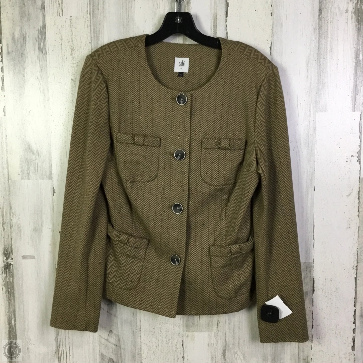 Blazer By Cabi In Tan, Size: M
