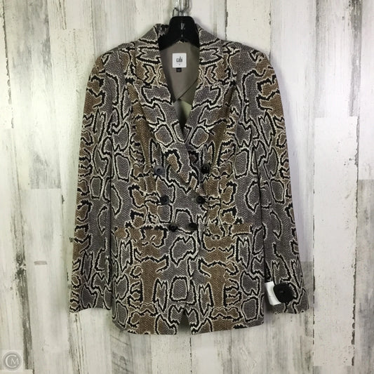 Blazer By Cabi In Snakeskin Print, Size: S