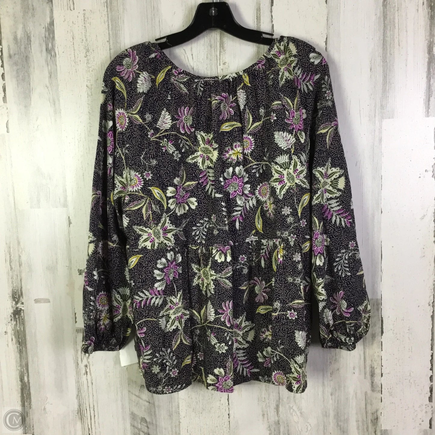 Top Long Sleeve By Old Navy In Navy, Size: Xl
