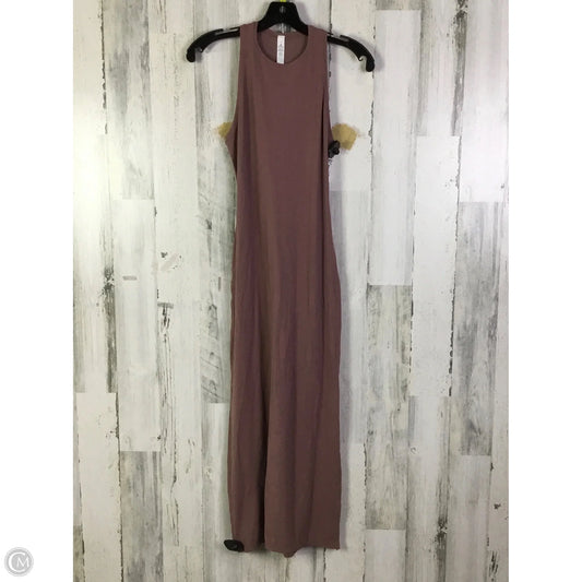 Dress Casual Midi By Lululemon In Mauve, Size: Xs
