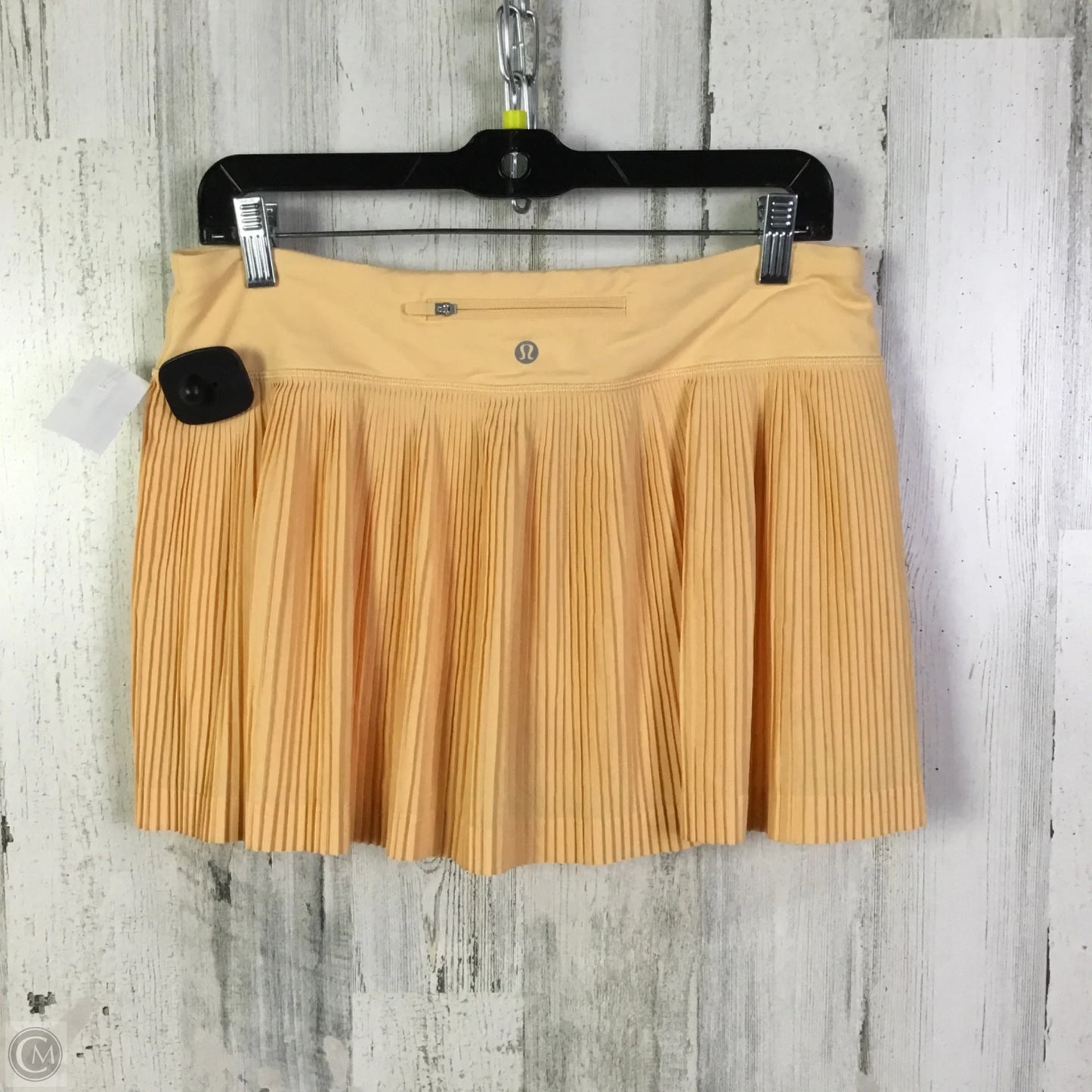 Athletic Skort By Lululemon In Peach, Size: 8