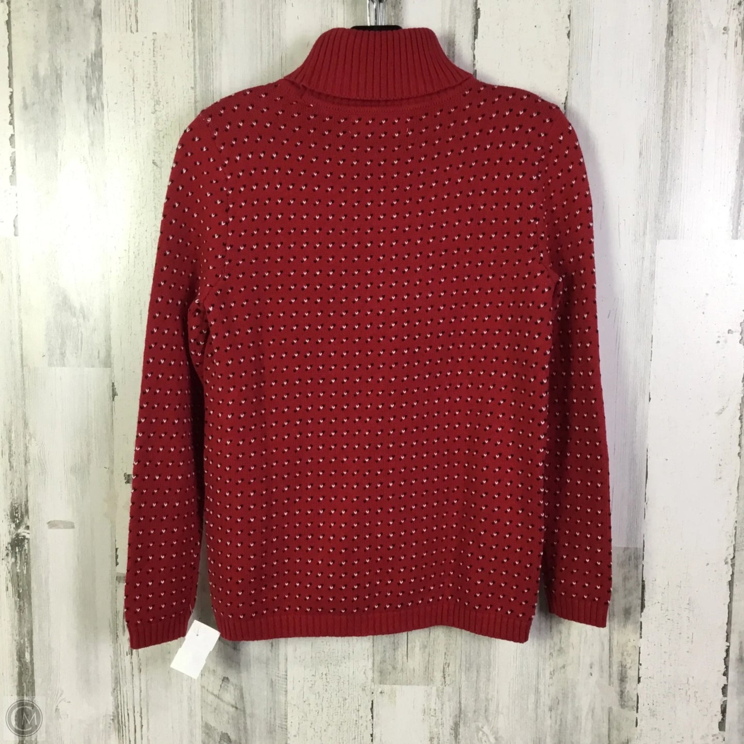 Sweater By Karen Scott In Red, Size: Sp