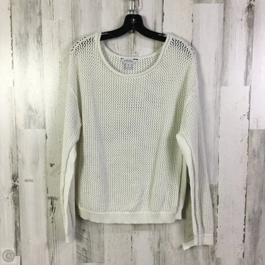 Sweater By Clothes Mentor In White, Size: Xl