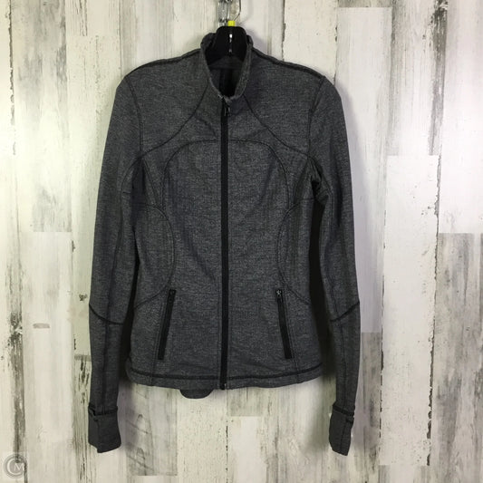 Athletic Jacket By Lululemon In Grey, Size: 6