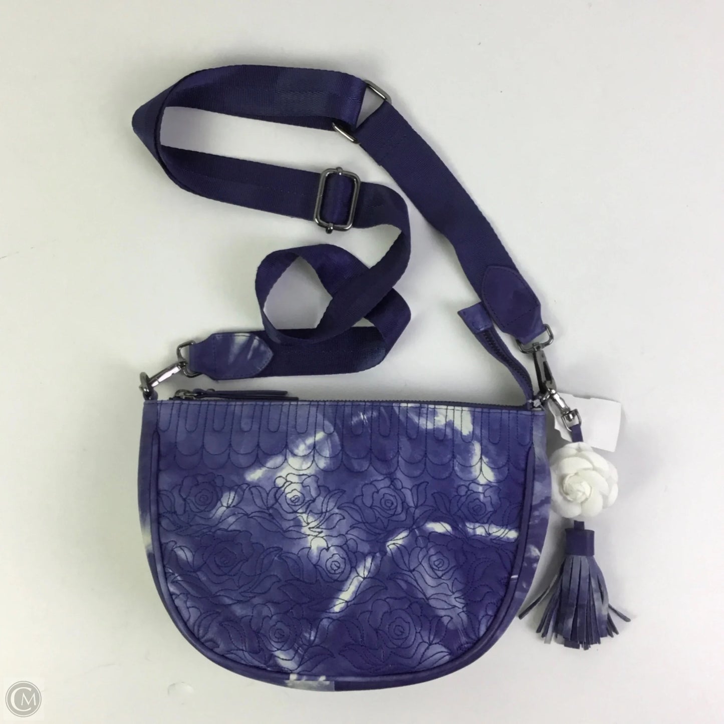 Crossbody Leather By Sharif, Size: Small