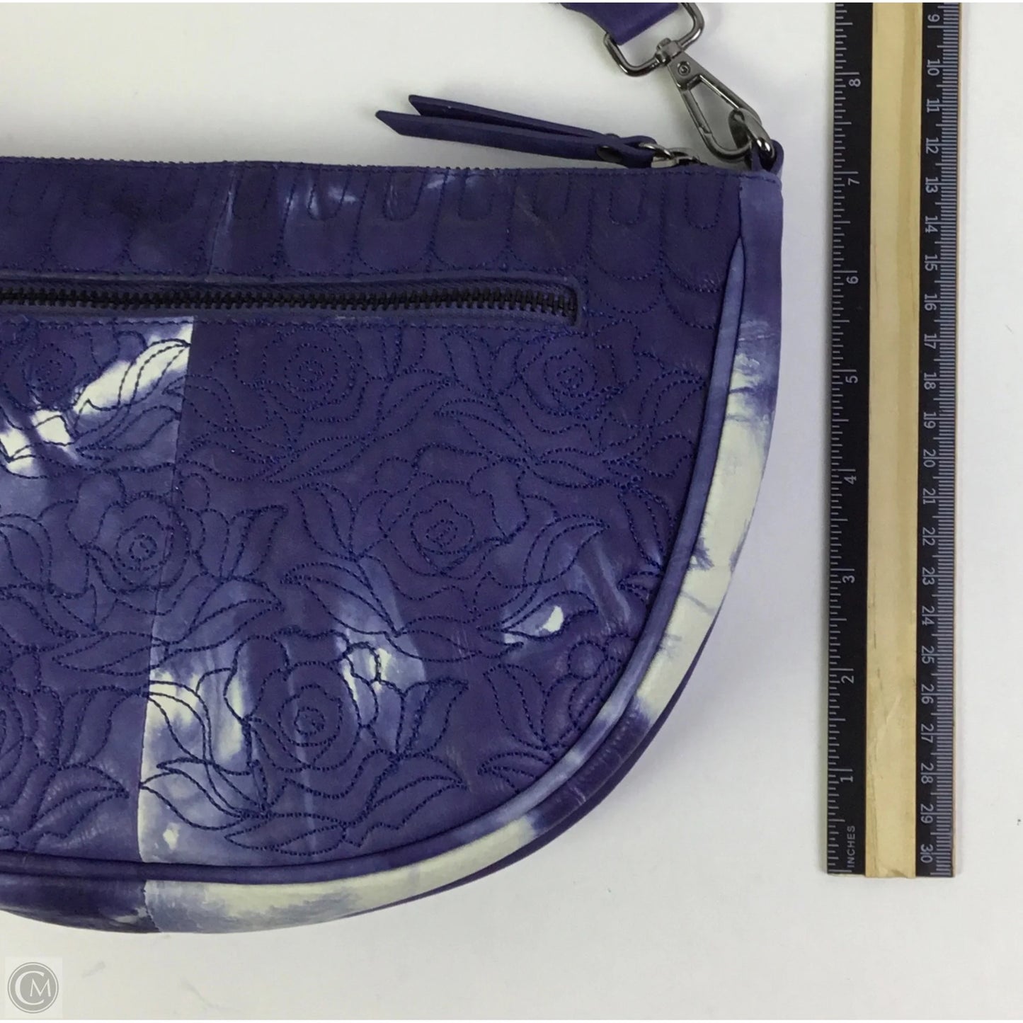 Crossbody Leather By Sharif, Size: Small