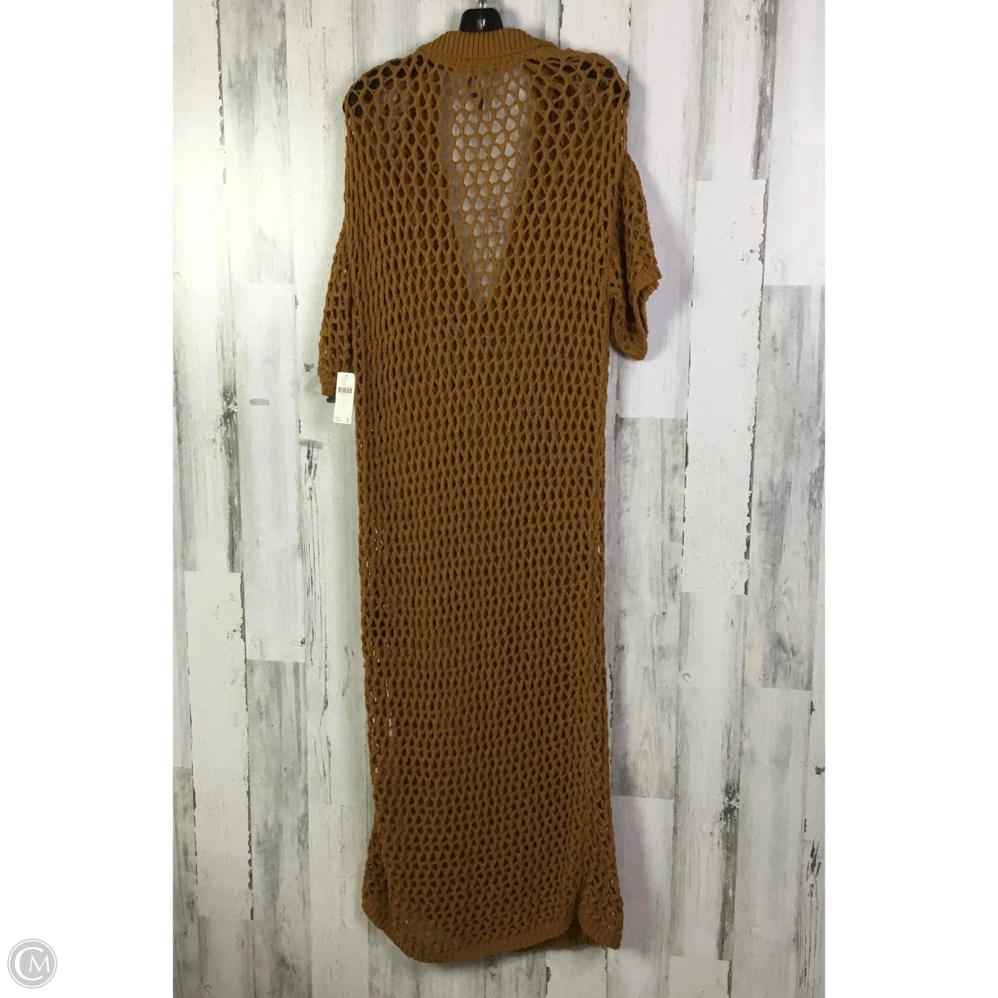 Dress Sweater By Anthropologie In Orange, Size: Xl