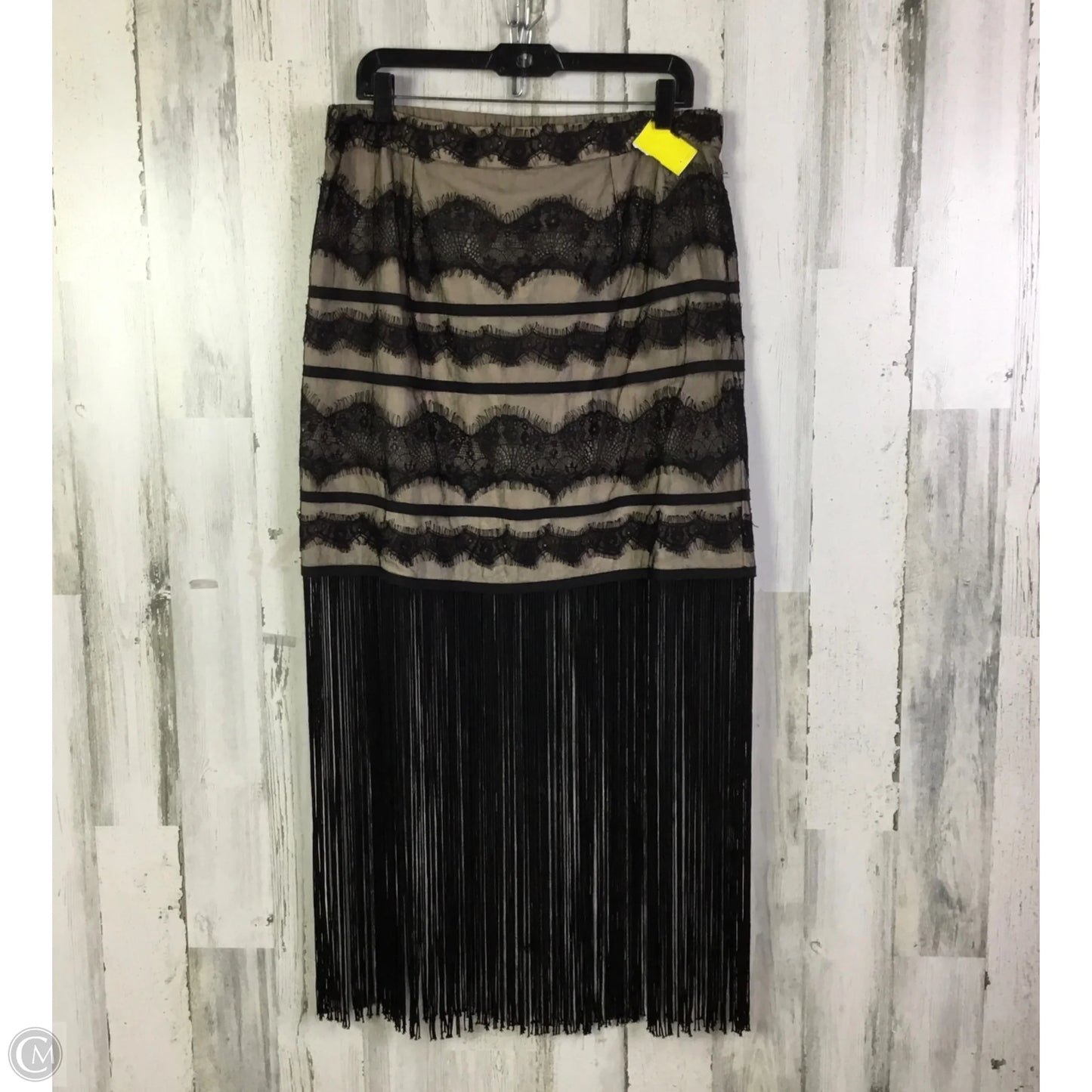 Skirt Maxi By Anthropologie In Black, Size: 16