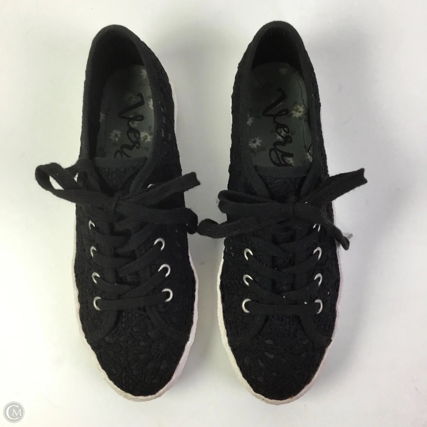 Shoes Sneakers By Clothes Mentor In Black, Size: 9