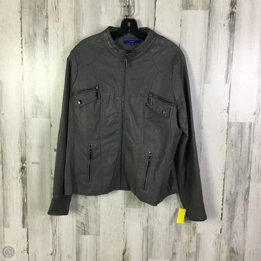 Jacket Other By Apt 9 In Grey, Size: Xl