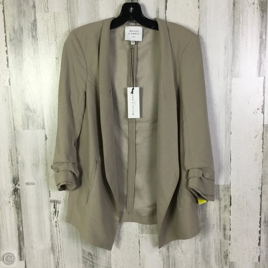 Blazer By Maison Damelie In Tan, Size: M