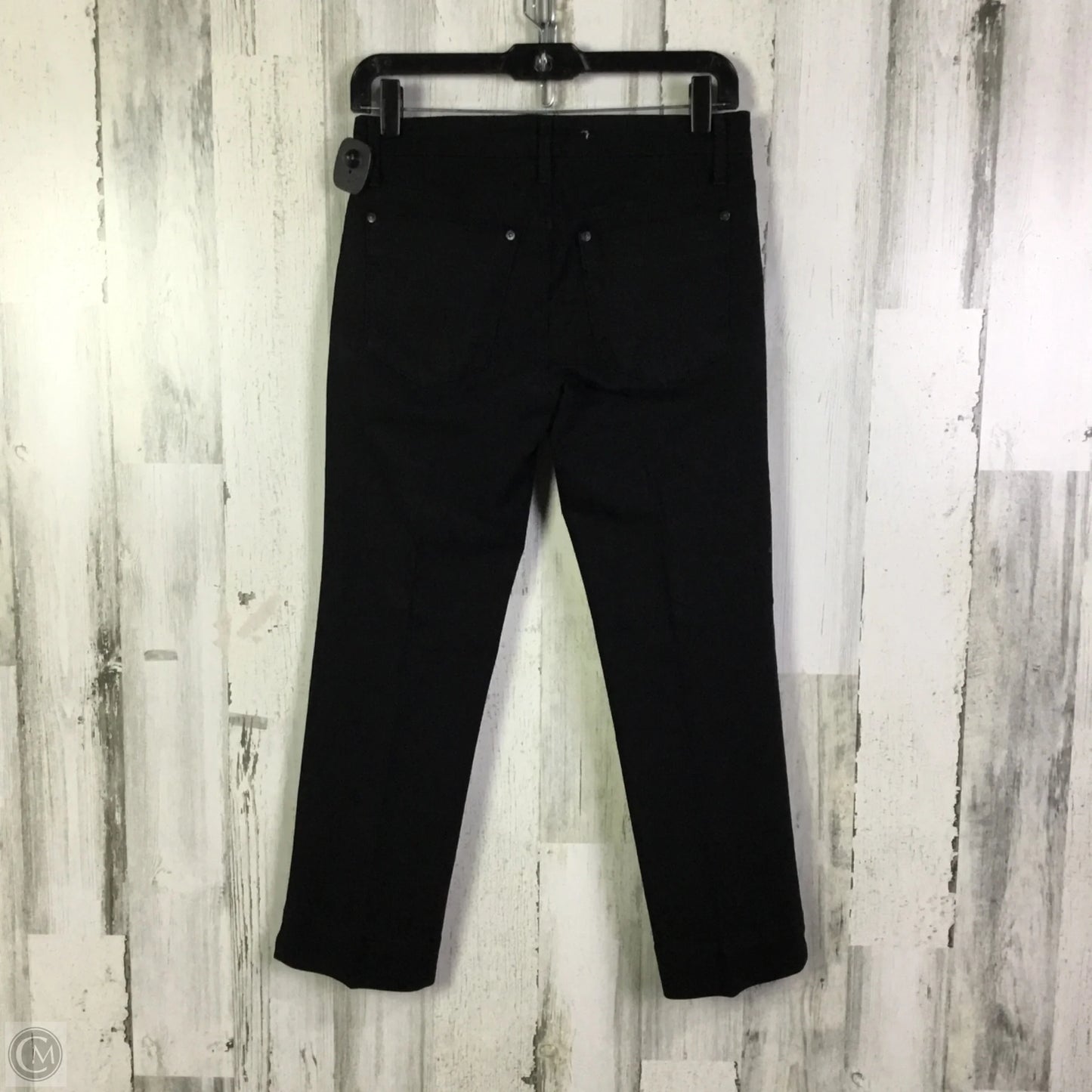 Jeans Cropped By Joes Jeans In Black Denim, Size: 4