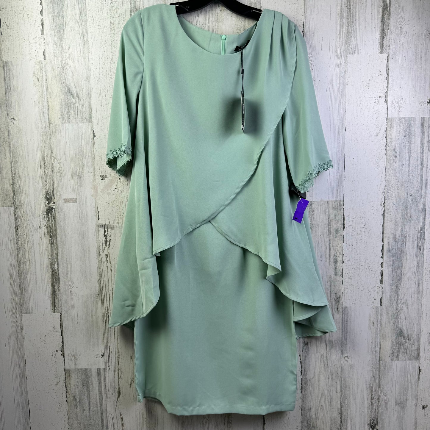 Green Dress Work JustFashionNow, Size M