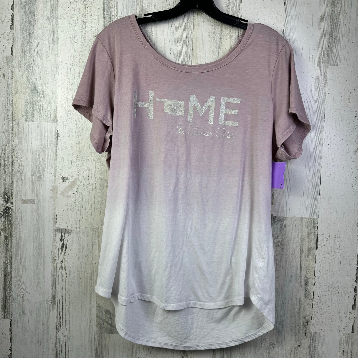 Pink Top Short Sleeve Basic Maurices, Size Xxl