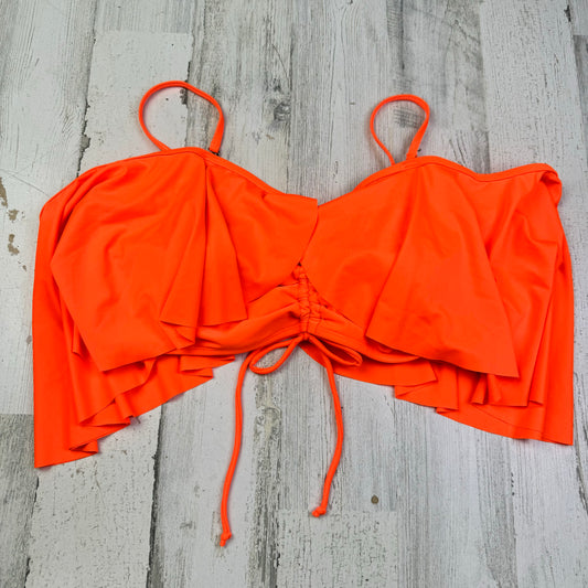 Orange Swimsuit Top Clothes Mentor, Size Xl