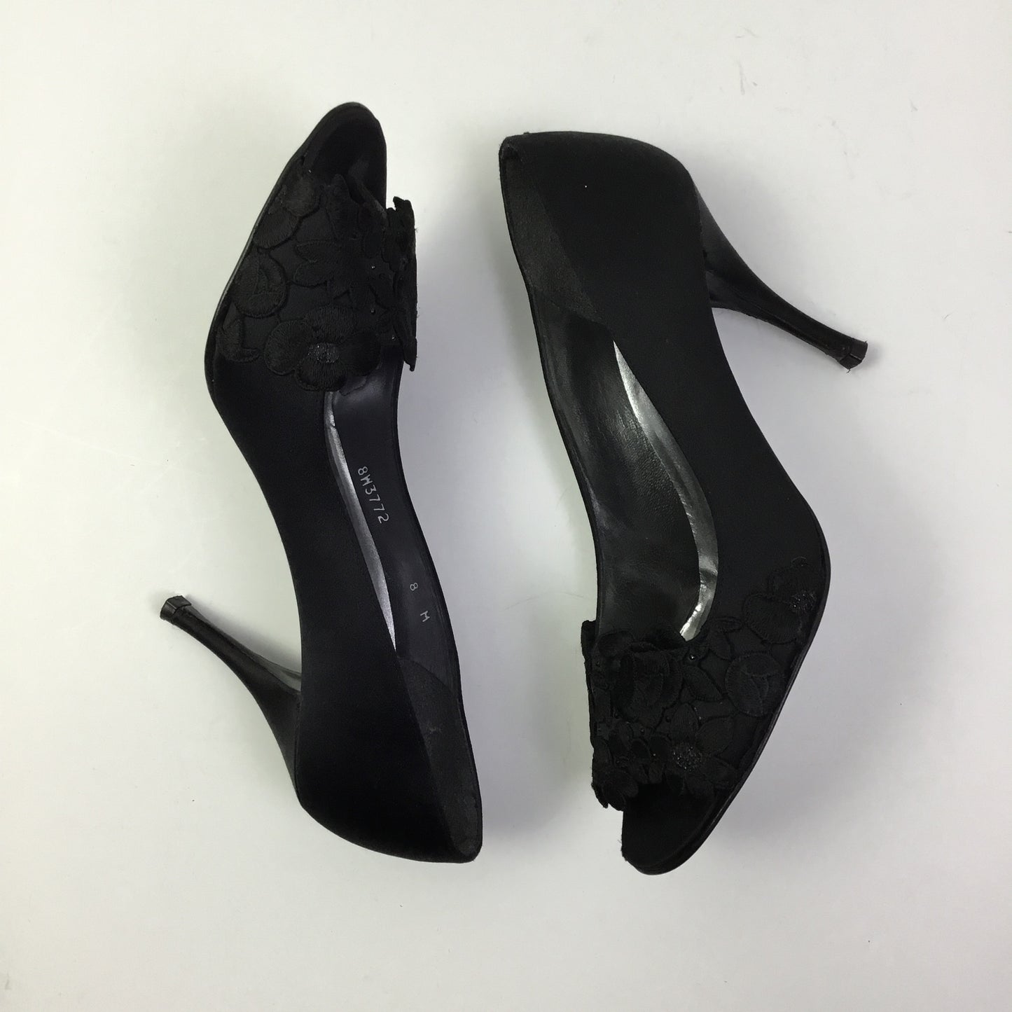 Shoes Heels Stiletto By Stuart Weitzman In Black, Size: 8