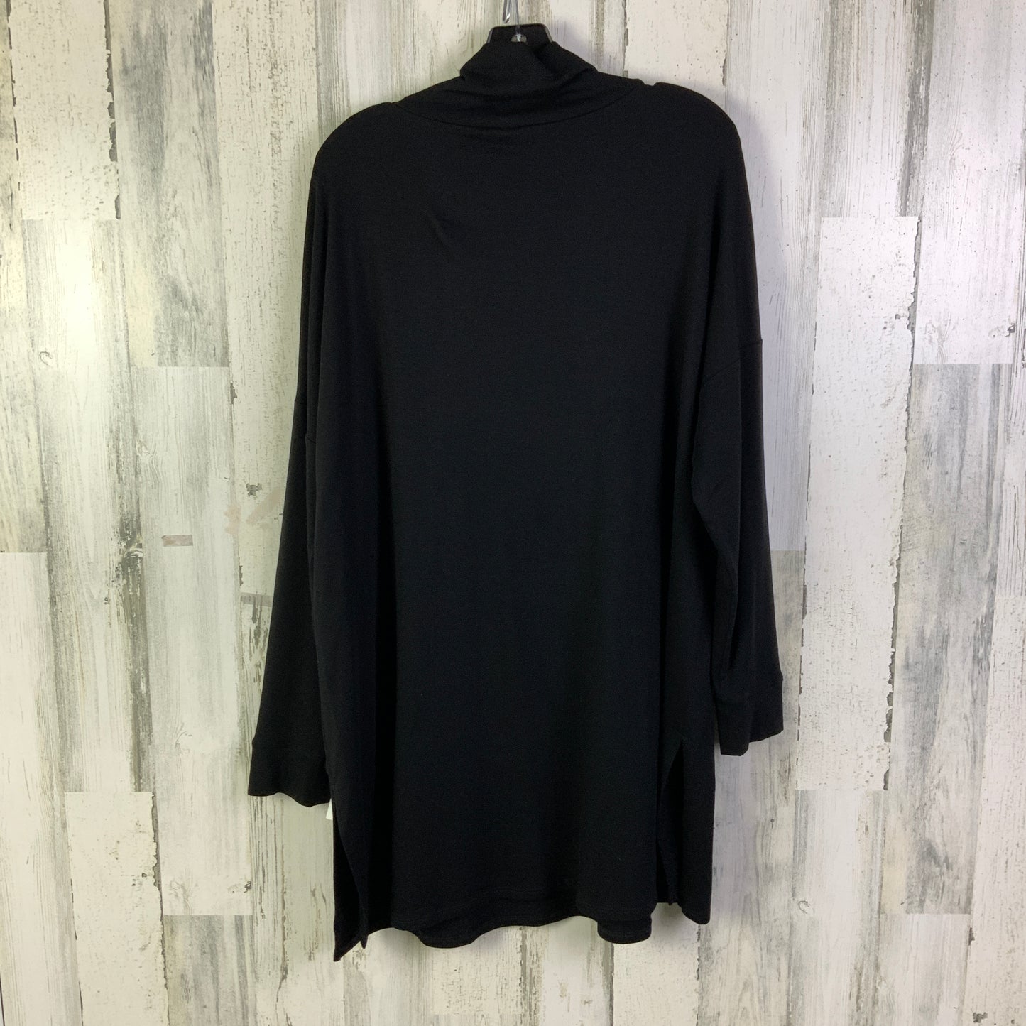 Tunic Long Sleeve By Eileen Fisher In Black, Size: L