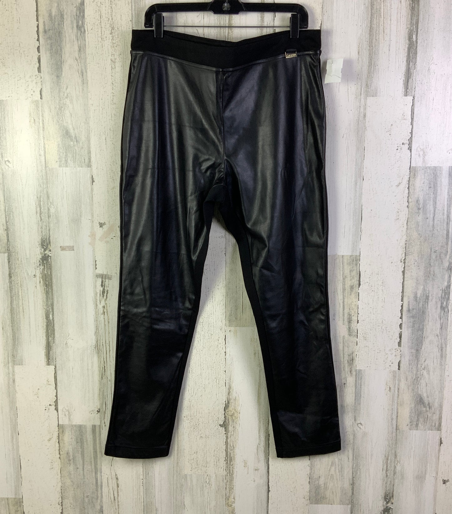 Pants Leggings By Calvin Klein In Black, Size: Xl