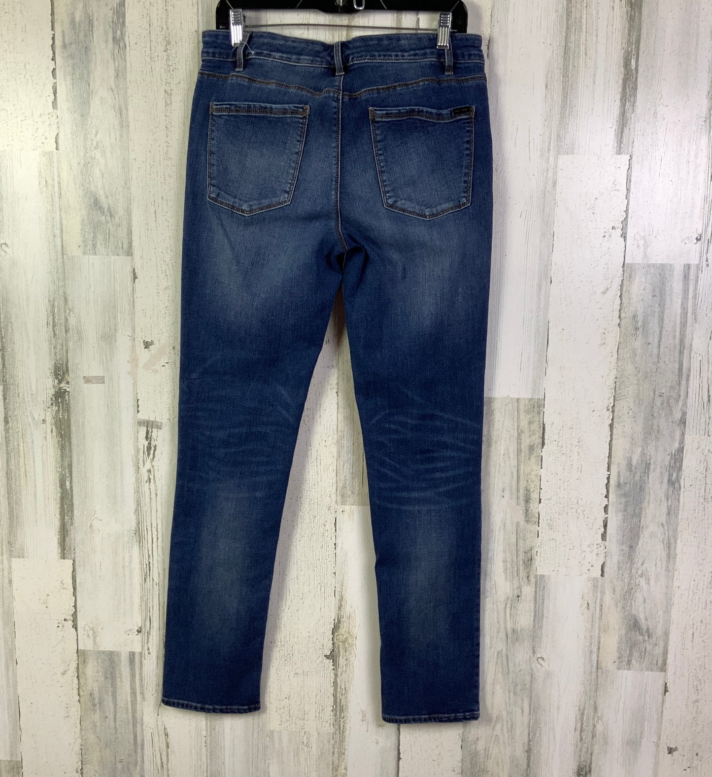 Jeans Skinny By White House Black Market In Blue Denim, Size: 12