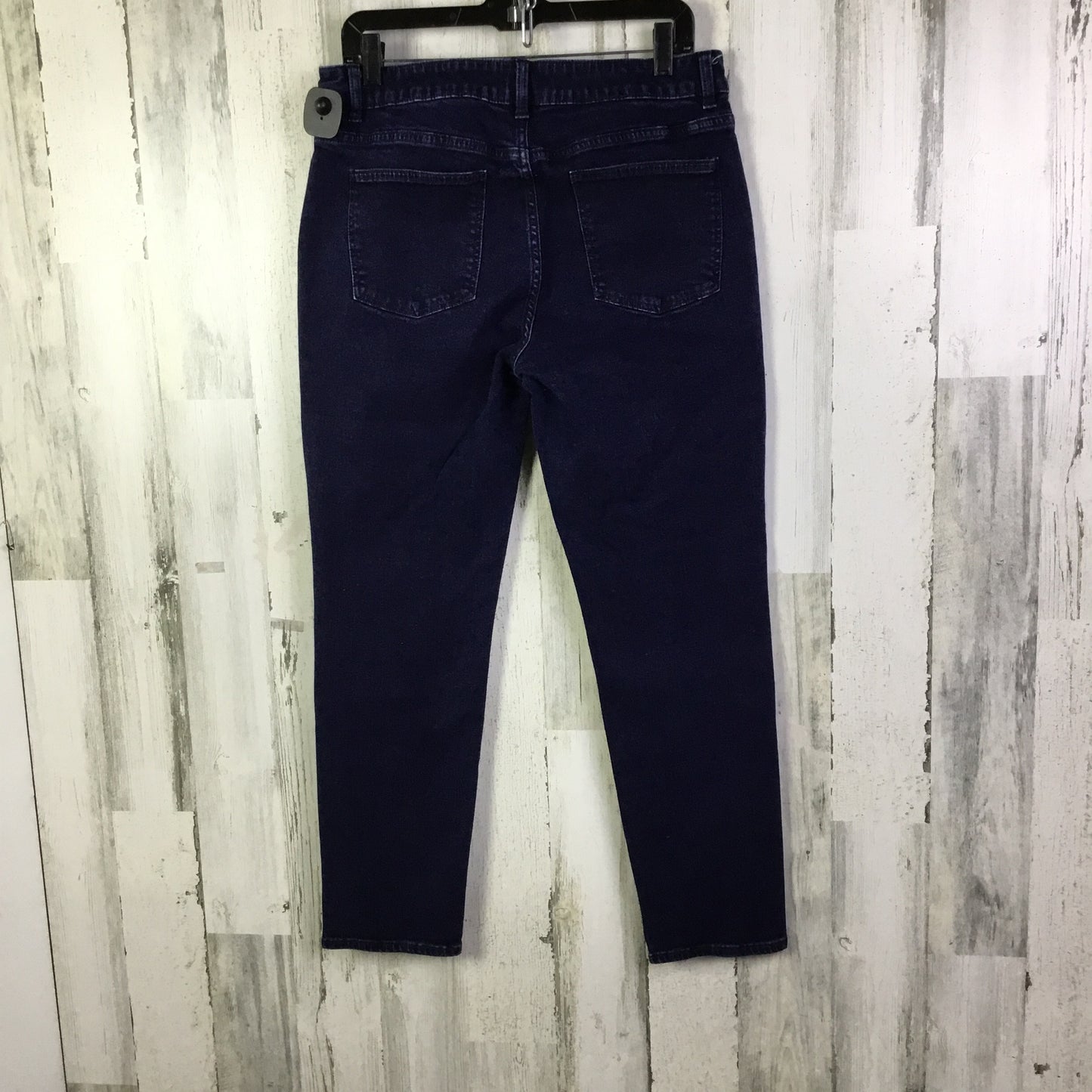 Jeans Straight By Talbots In Blue Denim, Size: 12