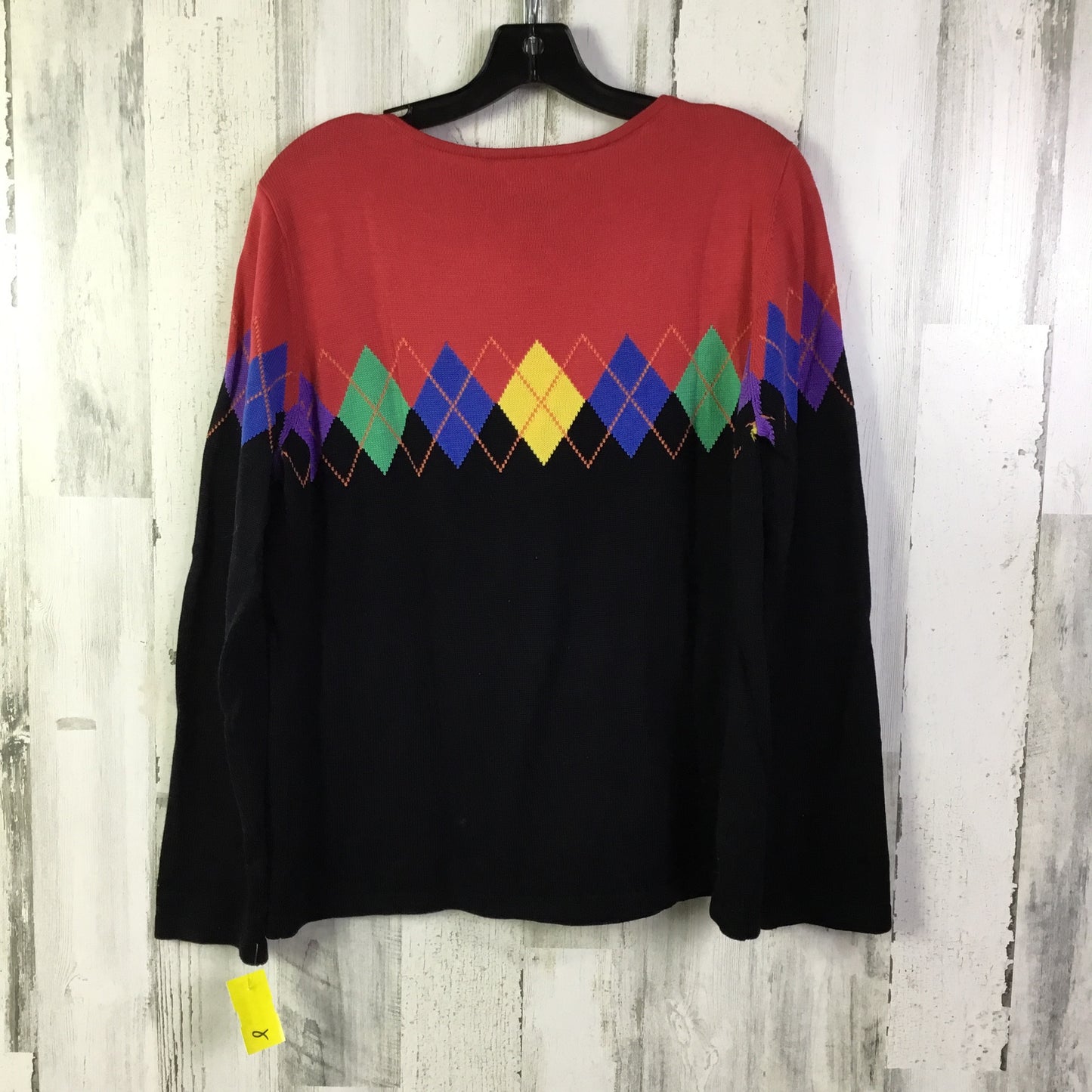 Sweater By Jones New York In Black, Size: Xl