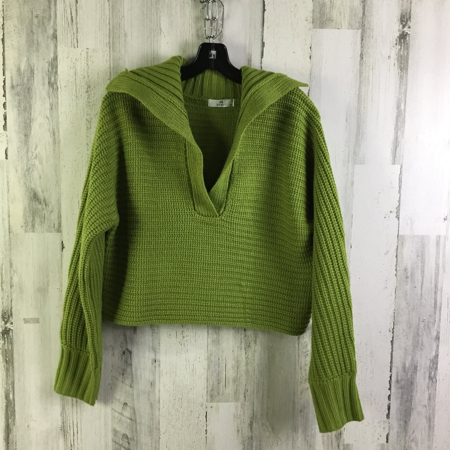 Sweater By Clothes Mentor In Green, Size: M