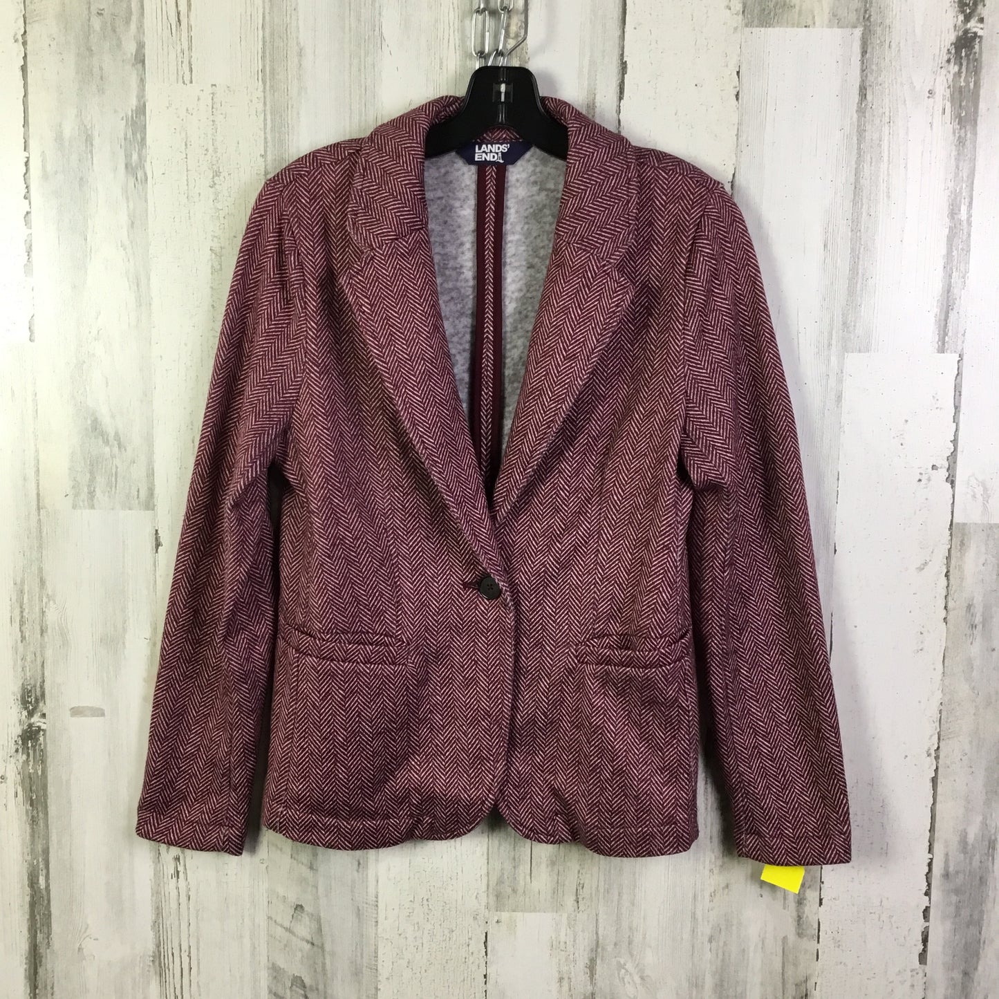 Blazer By Lands End In Red & White, Size: Xs