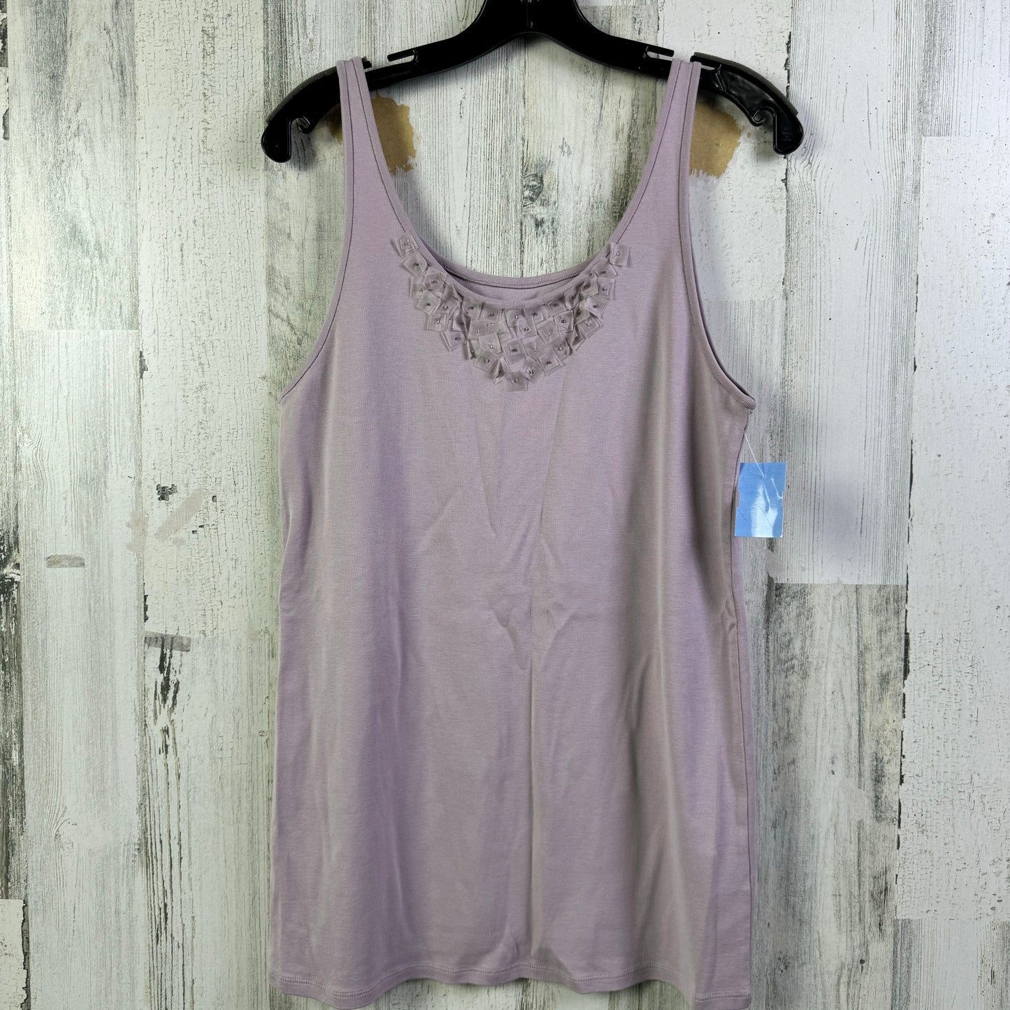 Tank Top By Eileen Fisher In Purple, Size: Xl