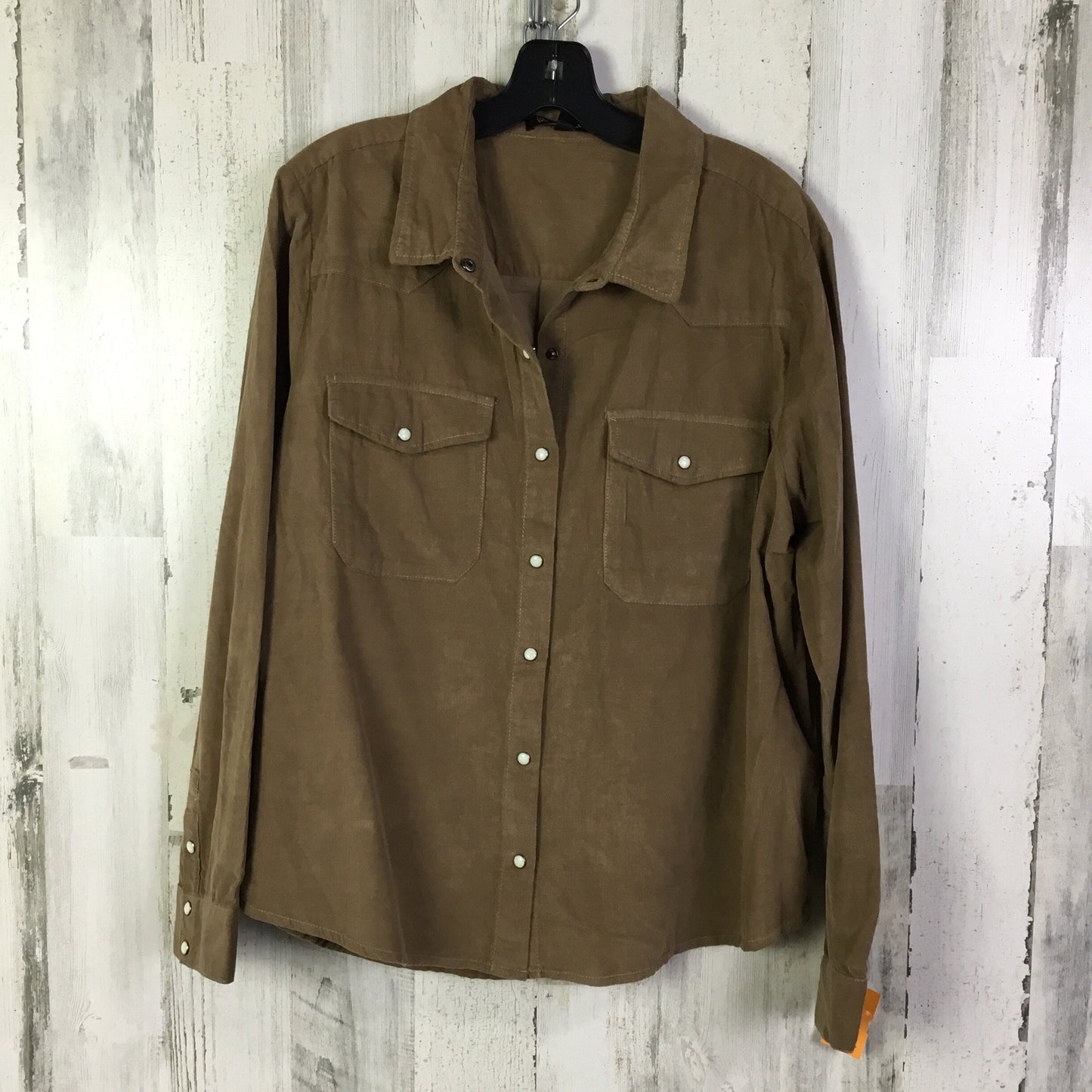 Top Long Sleeve By Velvet Heart  Size: Xl